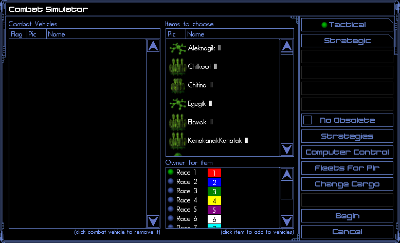 Designs Simulator